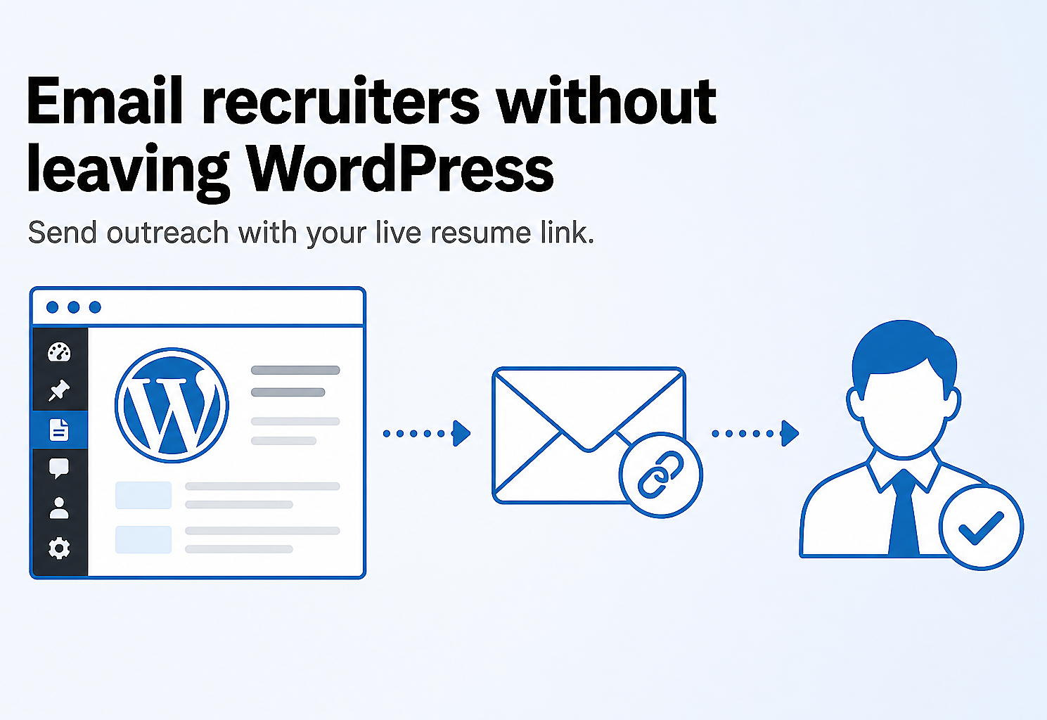  Email recruiters without leaving WordPress