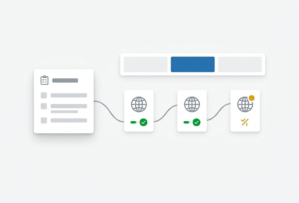 Batch launches without losing the thread