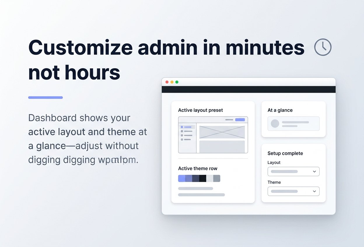 Edminboost Customize admin in minutes not hours
