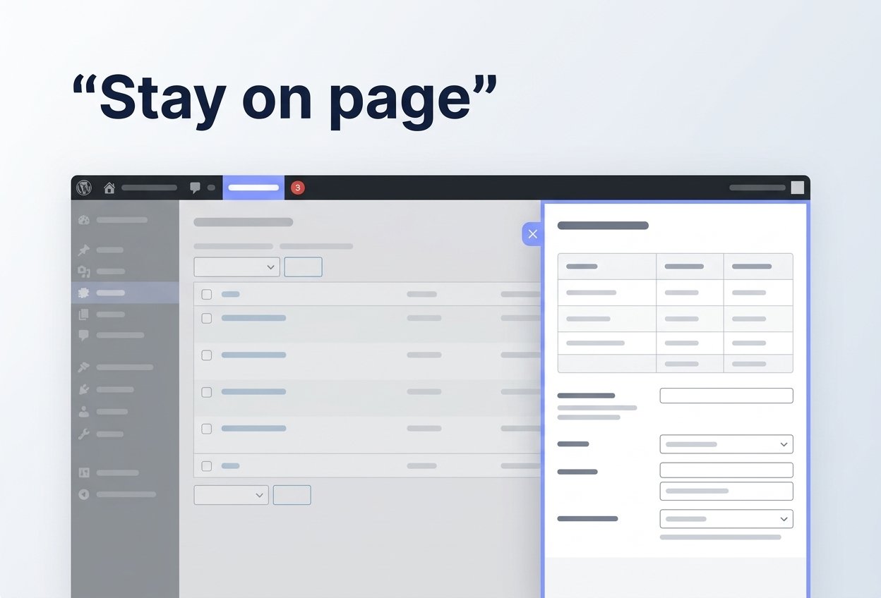 Edminboost - stay on the page